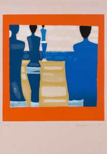 Untitled (Blue women)