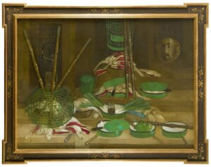 Still Life in Olive Tone