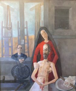 Pieta with a Watching Boy