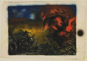 Landscape with Steer