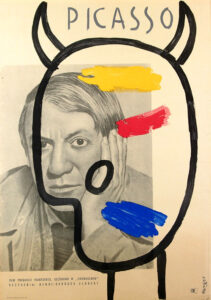 Poster for French film 'Le mystère Picasso'