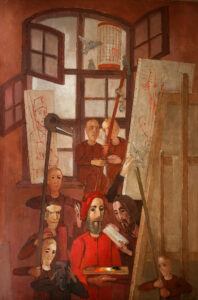 Interior with Figures – Reszel
